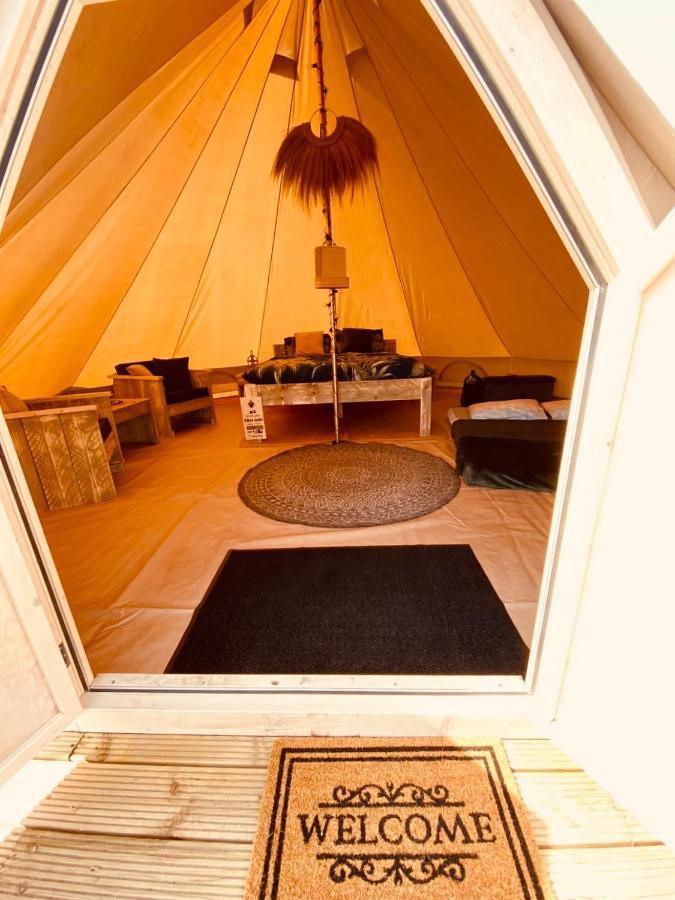 Bell Tent Heerewaarden Dış mekan fotoğraf